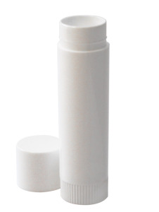 Lippenpflegestift-Hülse, weiß