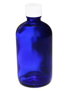 Blauglasflasche