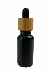 Pipettenflasche, schwarz 20ml, 1 Stück