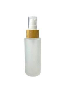 Lotionflasche satiniert Bambus, 50ml